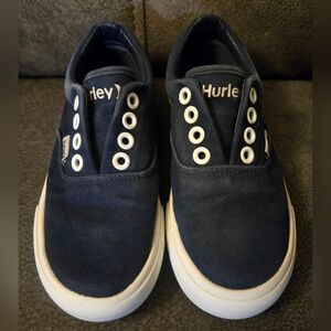 Hurley Kids' Navy Canvas Shoes